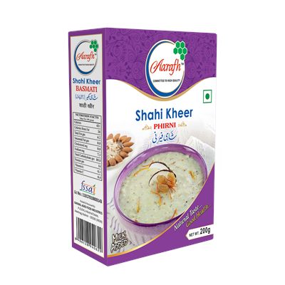 Shahi Kheer Firni